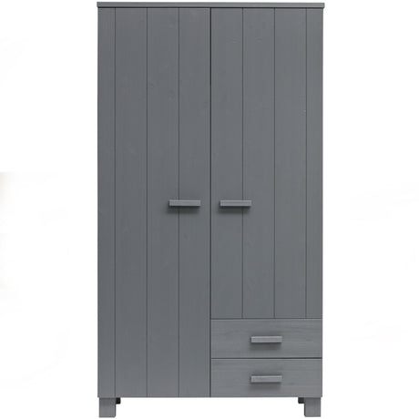 Dennis Kast Met Laden Grenen Steel Grey Geborsteld [Fsc] van WOOOD – Luxe comfort op maat van PureWonen. Vraag naar de beste prijs.