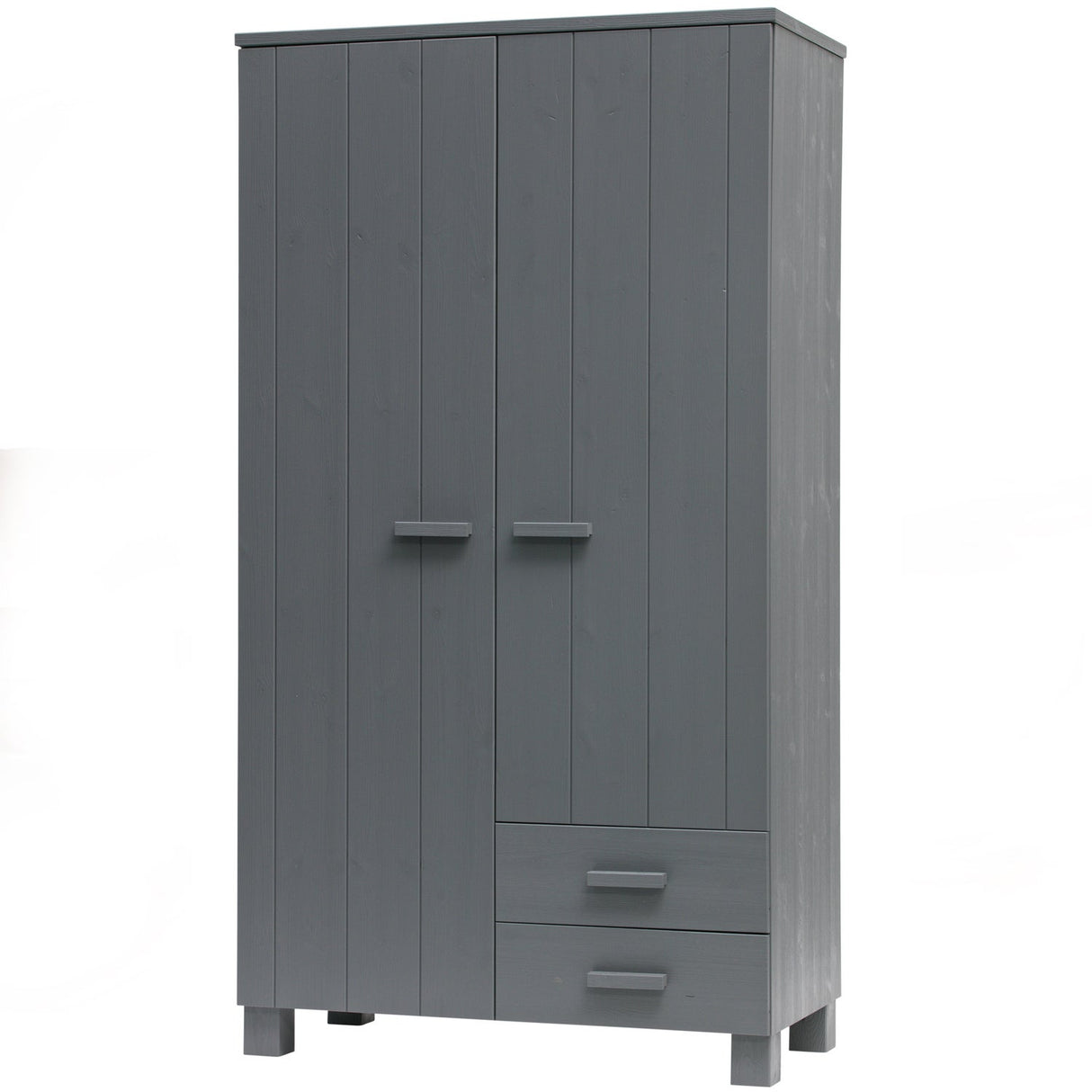 Dennis Kast Met Laden Grenen Steel Grey Geborsteld [Fsc] van WOOOD – Luxe comfort op maat van PureWonen. Vraag naar de beste prijs.