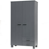 Dennis Kast Met Laden Grenen Steel Grey Geborsteld [Fsc] van WOOOD – Luxe comfort op maat van PureWonen. Vraag naar de beste prijs.