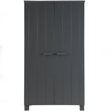 Dennis Kast Grenen Steel Grey Geborsteld [Fsc] van WOOOD – Luxe comfort op maat van PureWonen. Vraag naar de beste prijs.