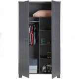 Dennis Kast Grenen Steel Grey Geborsteld [Fsc] van WOOOD – Luxe comfort op maat van PureWonen. Vraag naar de beste prijs.