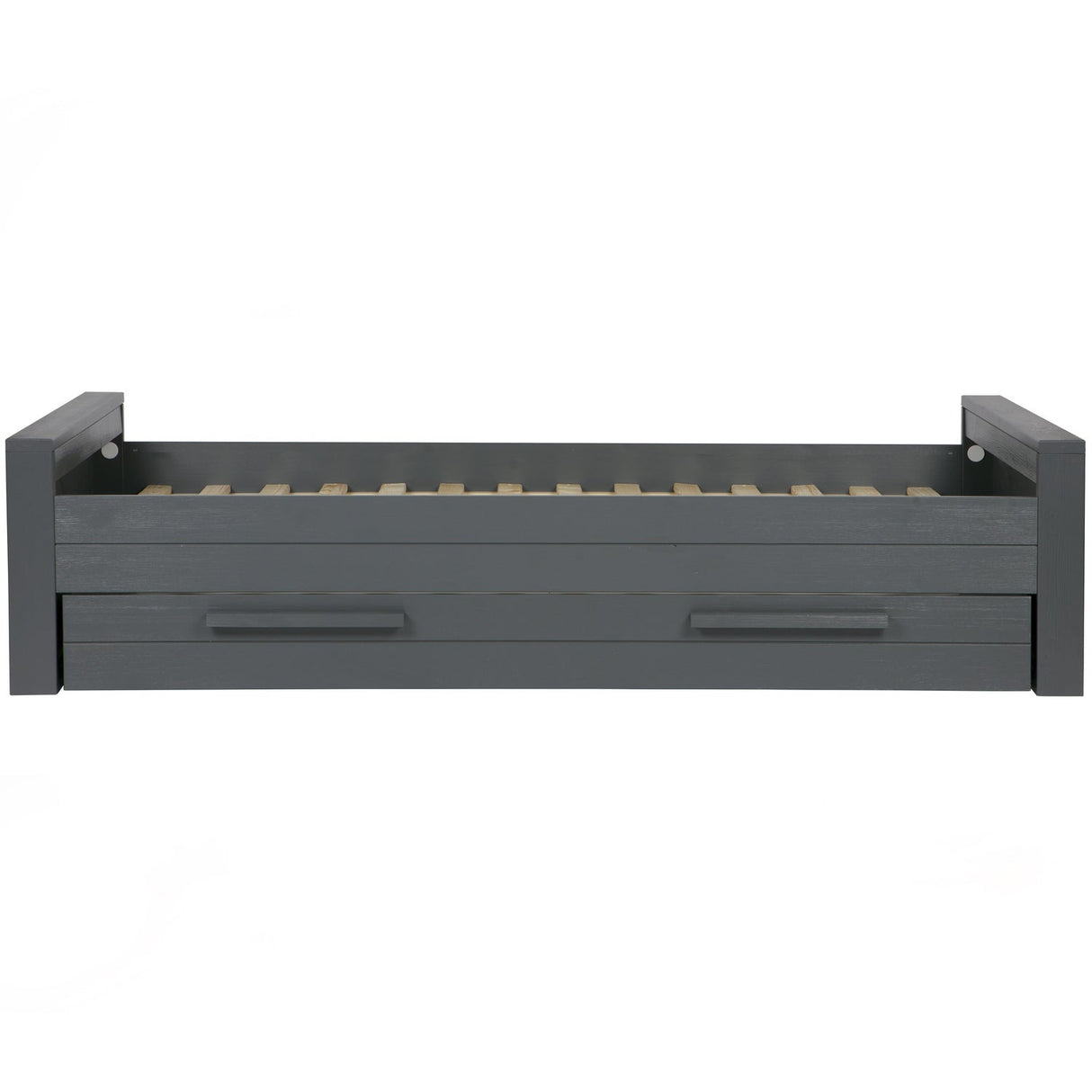 Dennis Bed 90 X200 Cm Grenen Steel Grey Geborsteld [Fsc] van WOOOD – Luxe comfort op maat van PureWonen. Vraag naar de beste prijs.