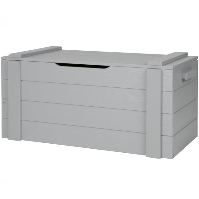 Dennis Speelgoedkist Betongrijs Geborsteld [Fsc] van WOOOD – Luxe comfort op maat van PureWonen. Vraag naar de beste prijs.