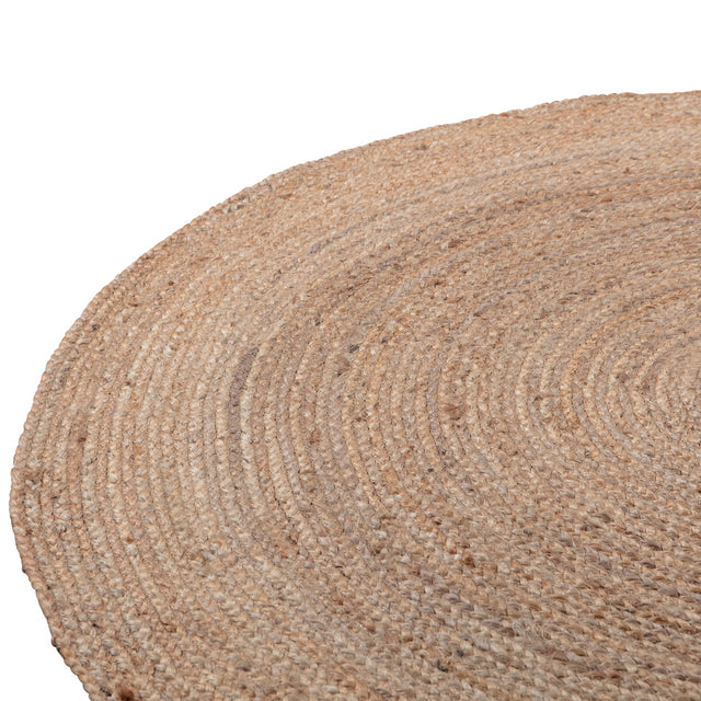 Ross Vloerkleed Naturel O150 Cm van WOOOD – Luxe comfort op maat van PureWonen. Vraag naar de beste prijs.