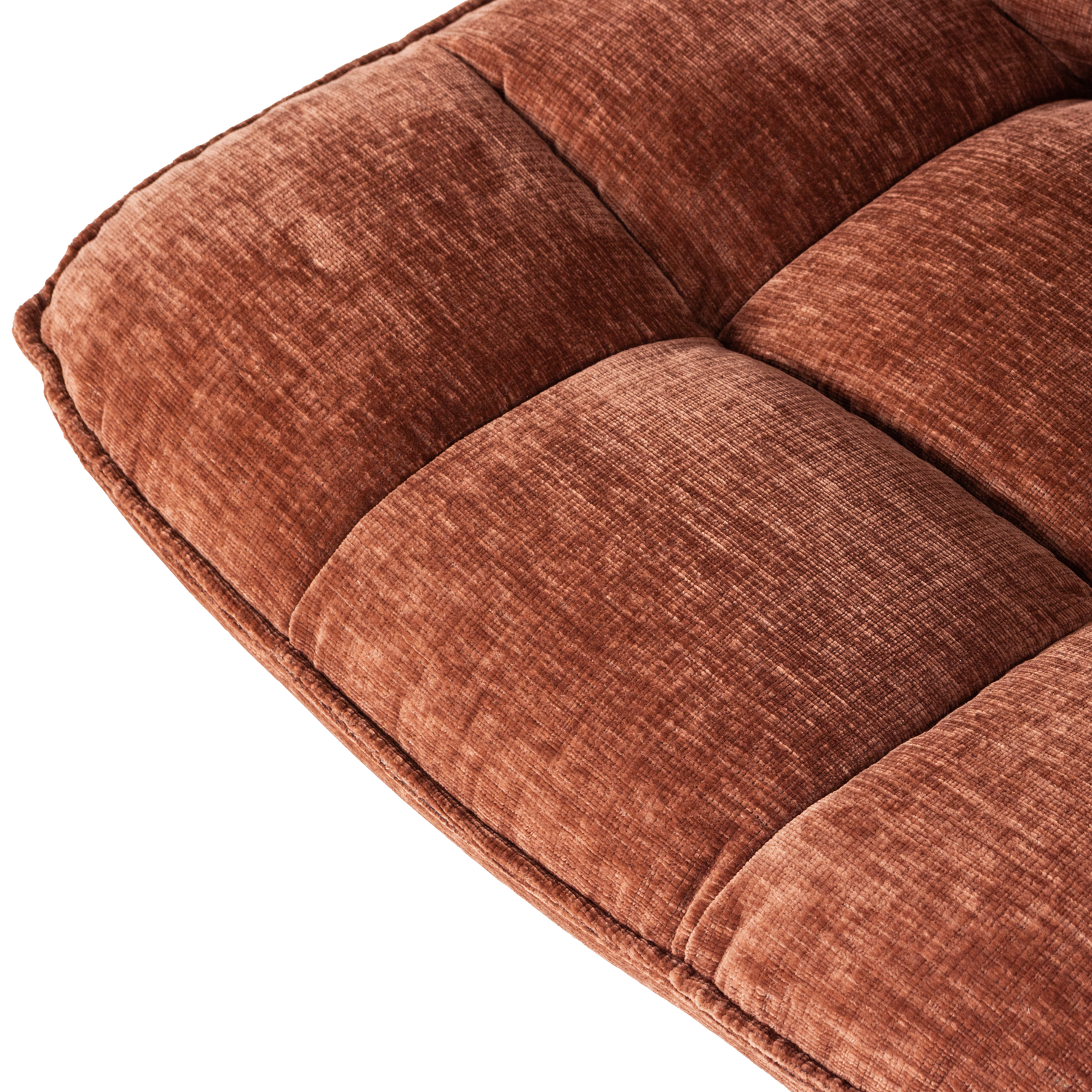 Jouke Draaifauteuil Chenille Structuur Roestbruin [Fsc]