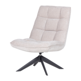 Jouke Draaifauteuil Chenille Structuur Naturel [Fsc]
