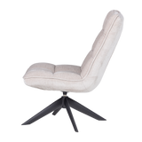 Jouke Draaifauteuil Chenille Structuur Naturel [Fsc]