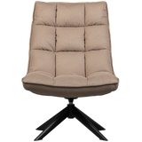 Jouke Draaifauteuil Zand van WOOOD – Luxe comfort op maat van PureWonen. Vraag naar de beste prijs.