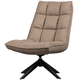 Jouke Draaifauteuil Zand van WOOOD – Luxe comfort op maat van PureWonen. Vraag naar de beste prijs.