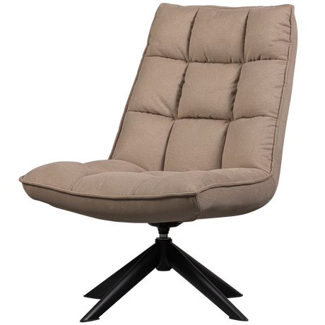 Jouke Draaifauteuil Zand van WOOOD – Luxe comfort op maat van PureWonen. Vraag naar de beste prijs.