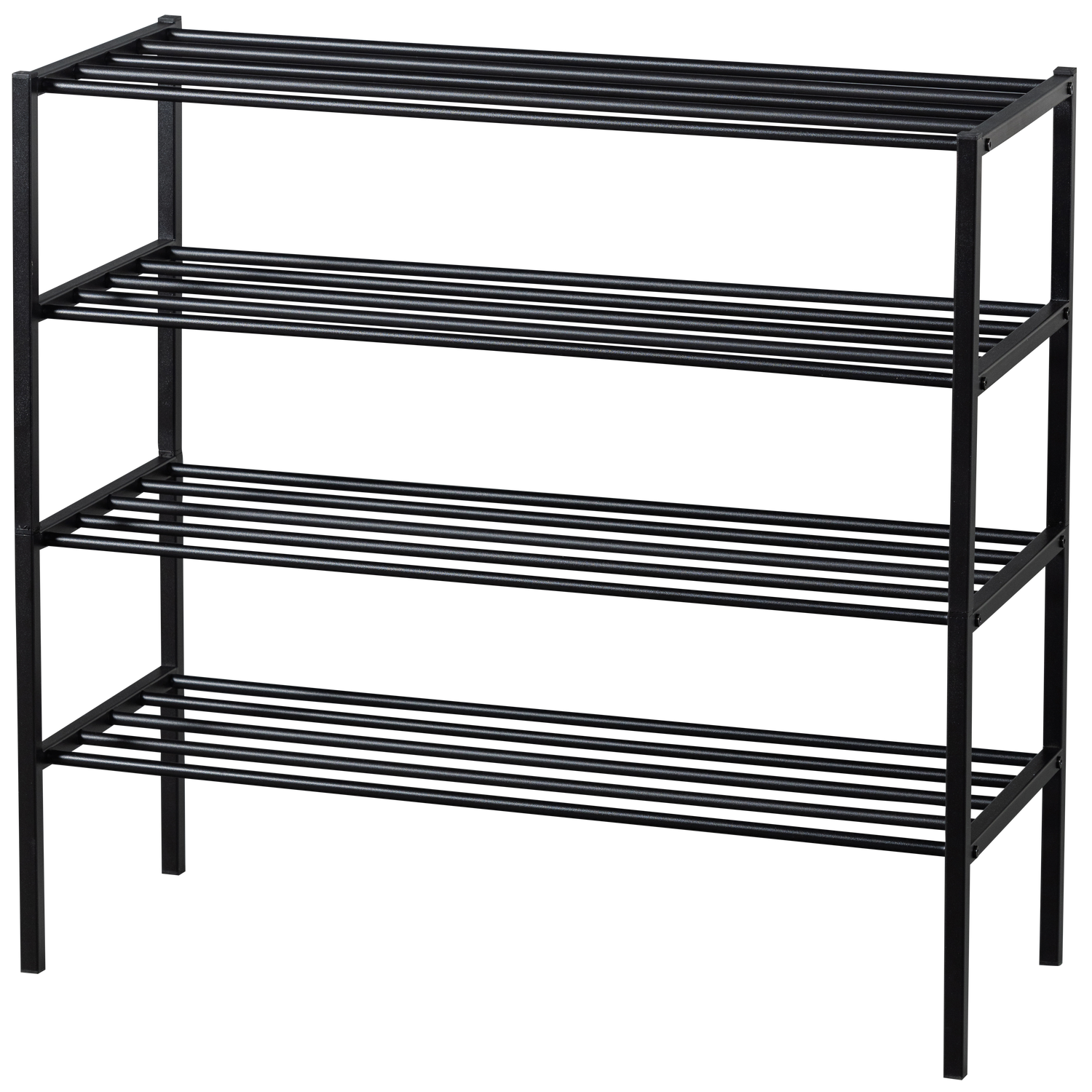 Ferro Schoenenrek Stapel V 2 Metaal Zwart van WOOOD – Luxe comfort op maat van PureWonen. Vraag naar de beste prijs.