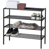 Ferro Schoenenrek Stapel V 2 Metaal Zwart van WOOOD – Luxe comfort op maat van PureWonen. Vraag naar de beste prijs.