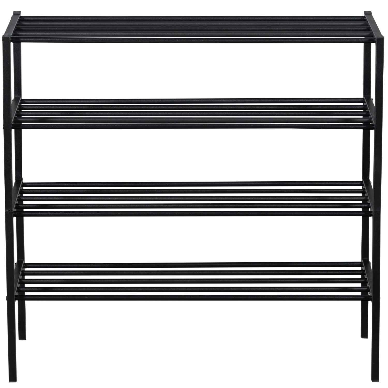 Ferro Schoenenrek Stapel V 2 Metaal Zwart van WOOOD – Luxe comfort op maat van PureWonen. Vraag naar de beste prijs.