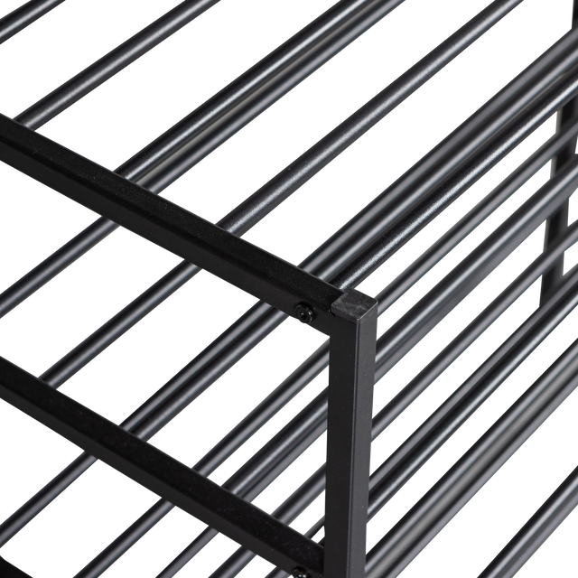 Ferro Schoenenrek Stapel V 3 Metaal Zwart van WOOOD – Luxe comfort op maat van PureWonen. Vraag naar de beste prijs.