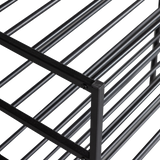 Ferro Schoenenrek Stapel V 4 Metaal Zwart van WOOOD – Luxe comfort op maat van PureWonen. Vraag naar de beste prijs.