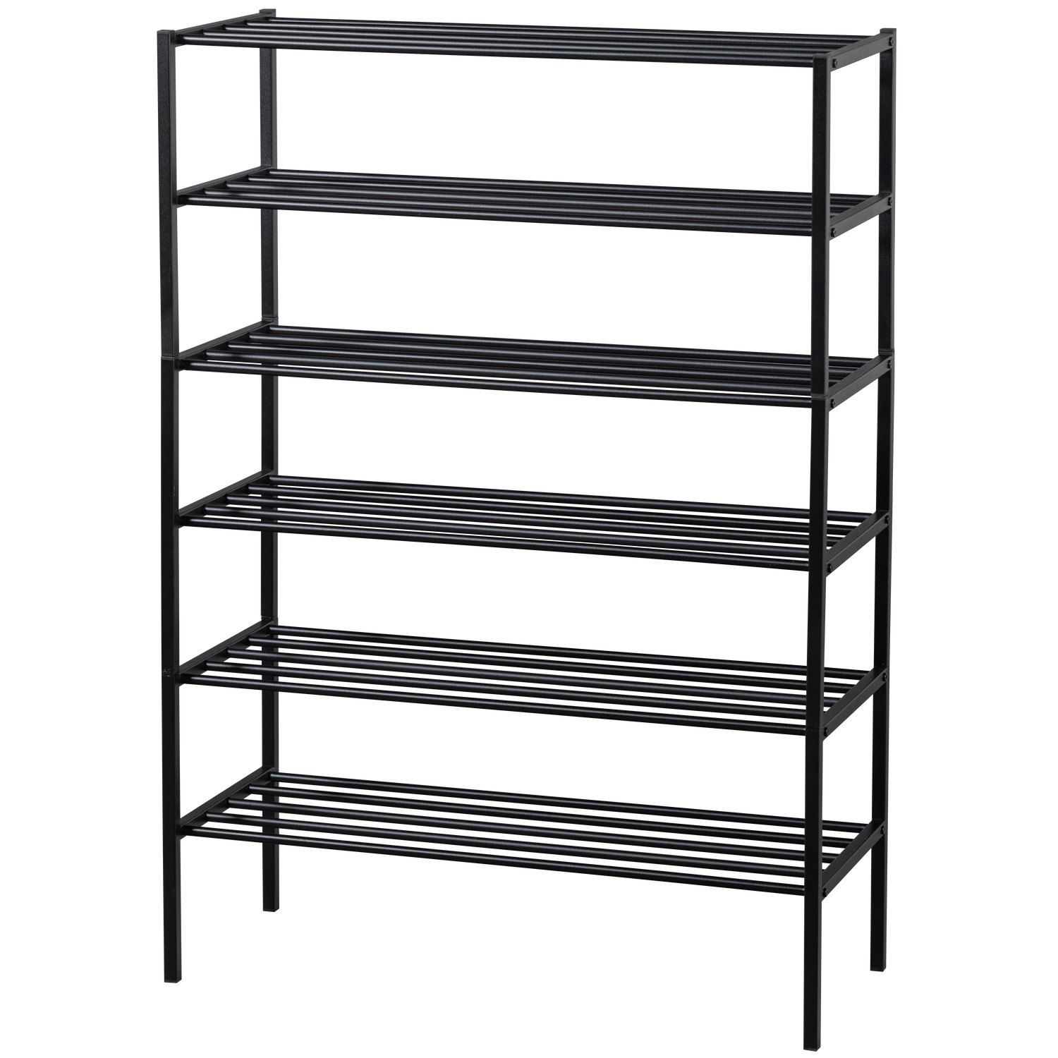 Ferro Schoenenrek Stapel V 3 Metaal Zwart van WOOOD – Luxe comfort op maat van PureWonen. Vraag naar de beste prijs.