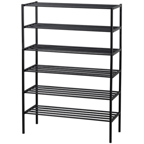 Ferro Schoenenrek Stapel V 3 Metaal Zwart van WOOOD – Luxe comfort op maat van PureWonen. Vraag naar de beste prijs.