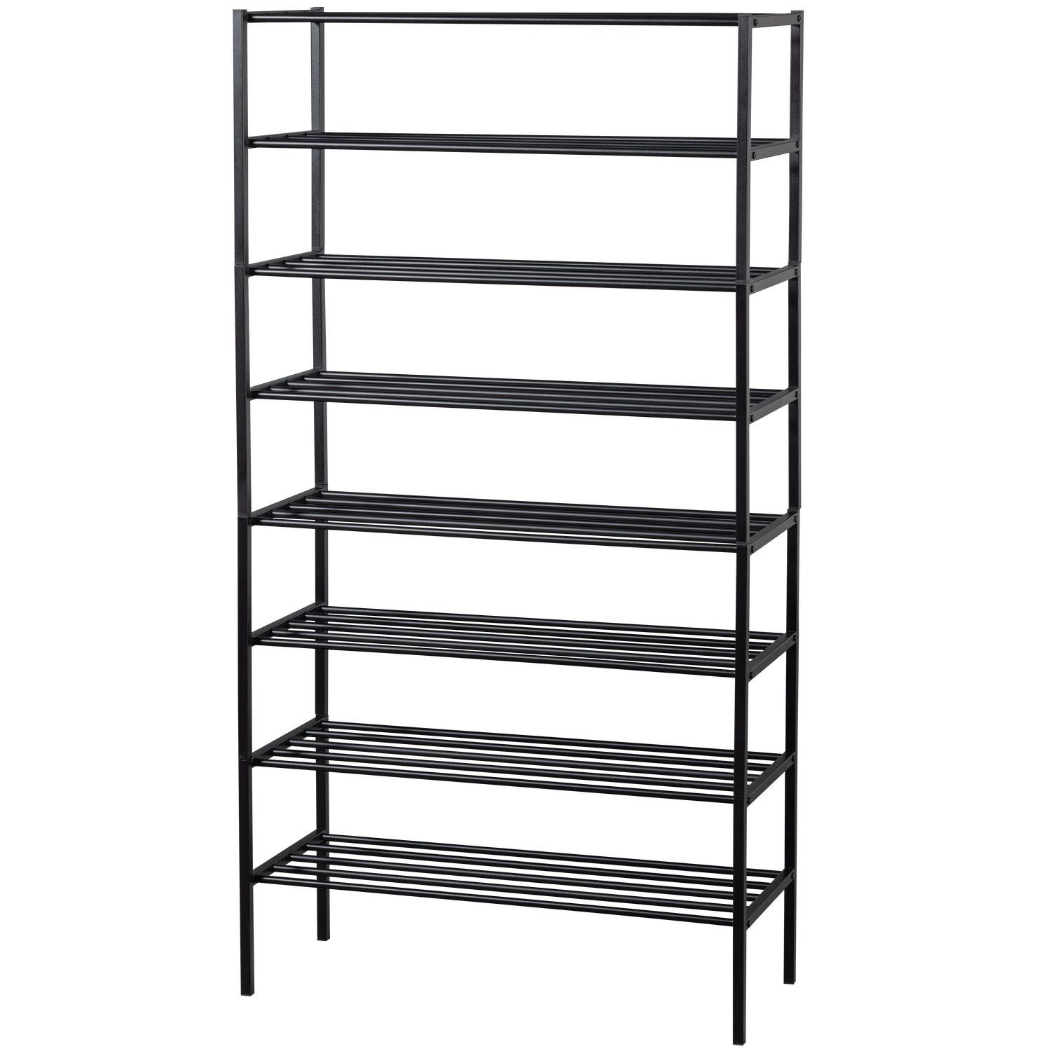 Ferro Schoenenrek Stapel V 4 Metaal Zwart van WOOOD – Luxe comfort op maat van PureWonen. Vraag naar de beste prijs.