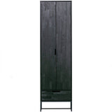 Silas Hoge Kast Essen Blacknight [Fsc] van WOOOD – Luxe comfort op maat van PureWonen. Vraag naar de beste prijs.
