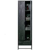 Silas Hoge Kast Essen Blacknight [Fsc] van WOOOD – Luxe comfort op maat van PureWonen. Vraag naar de beste prijs.