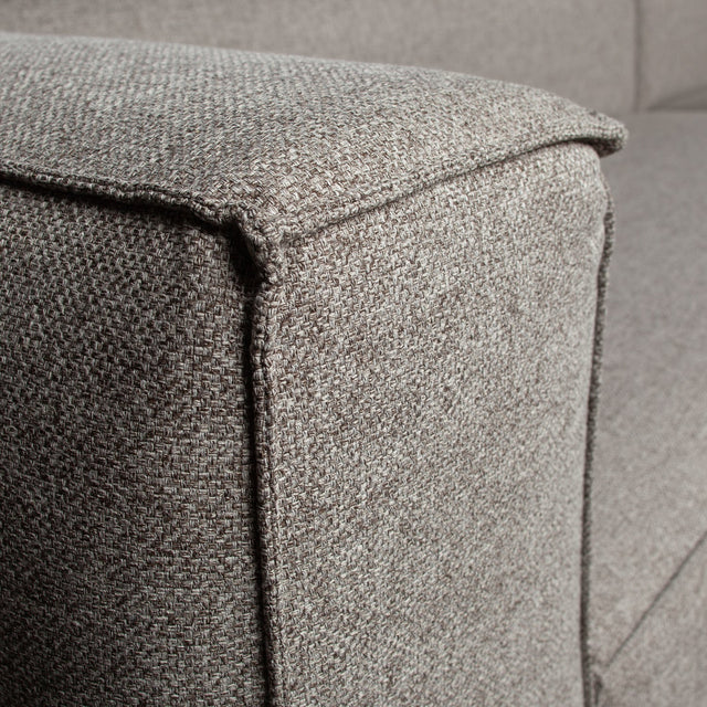 Bean Hoekbank Rechts Incl. Kussens Lichtgrijs Gemeleerd van WOOOD – Luxe comfort op maat van PureWonen. Vraag naar de beste prijs.