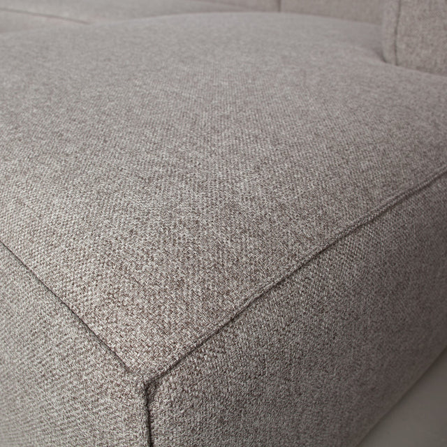 Bean Hoekbank Rechts Incl. Kussens Lichtgrijs Gemeleerd van WOOOD – Luxe comfort op maat van PureWonen. Vraag naar de beste prijs.