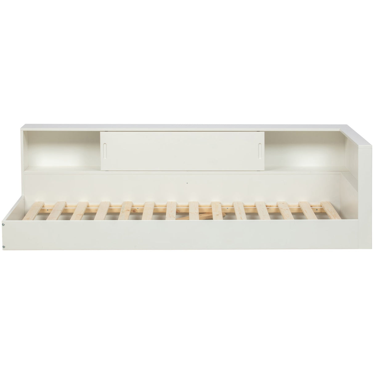 Connect Hoekbed Grenen Wit [Fsc] van WOOOD – Luxe comfort op maat van PureWonen. Vraag naar de beste prijs.