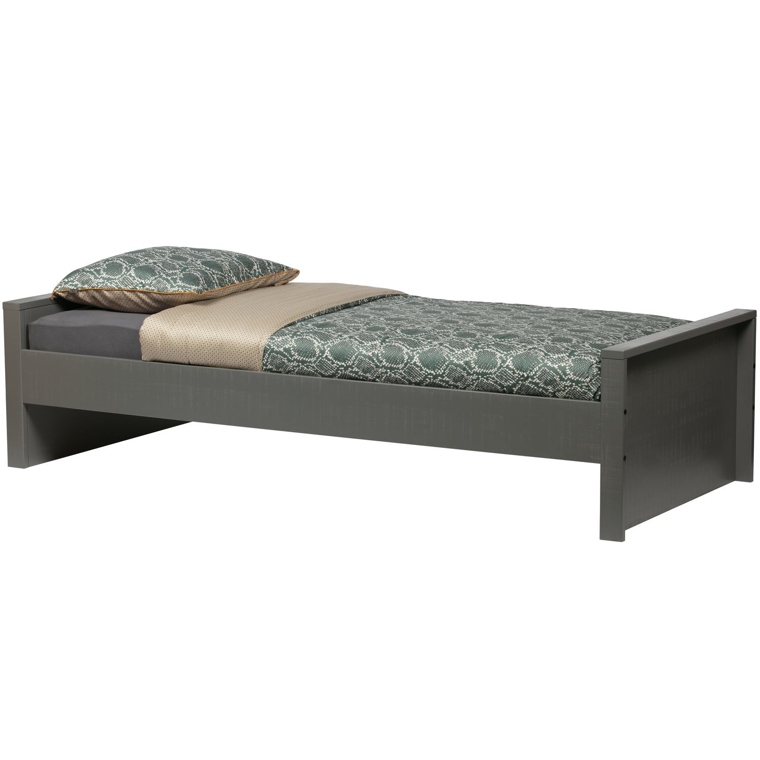 Morris Bed Grenen Leem 90x200 Cm Excl Lattenbodem [Fsc] van WOOOD – Luxe comfort op maat van PureWonen. Vraag naar de beste prijs.