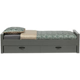 Morris Bed Grenen Leem 90x200 Cm Excl Lattenbodem [Fsc] van WOOOD – Luxe comfort op maat van PureWonen. Vraag naar de beste prijs.