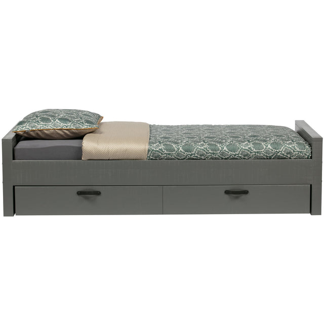 Morris Bed Grenen Leem 90x200 Cm Excl Lattenbodem [Fsc] van WOOOD – Luxe comfort op maat van PureWonen. Vraag naar de beste prijs.