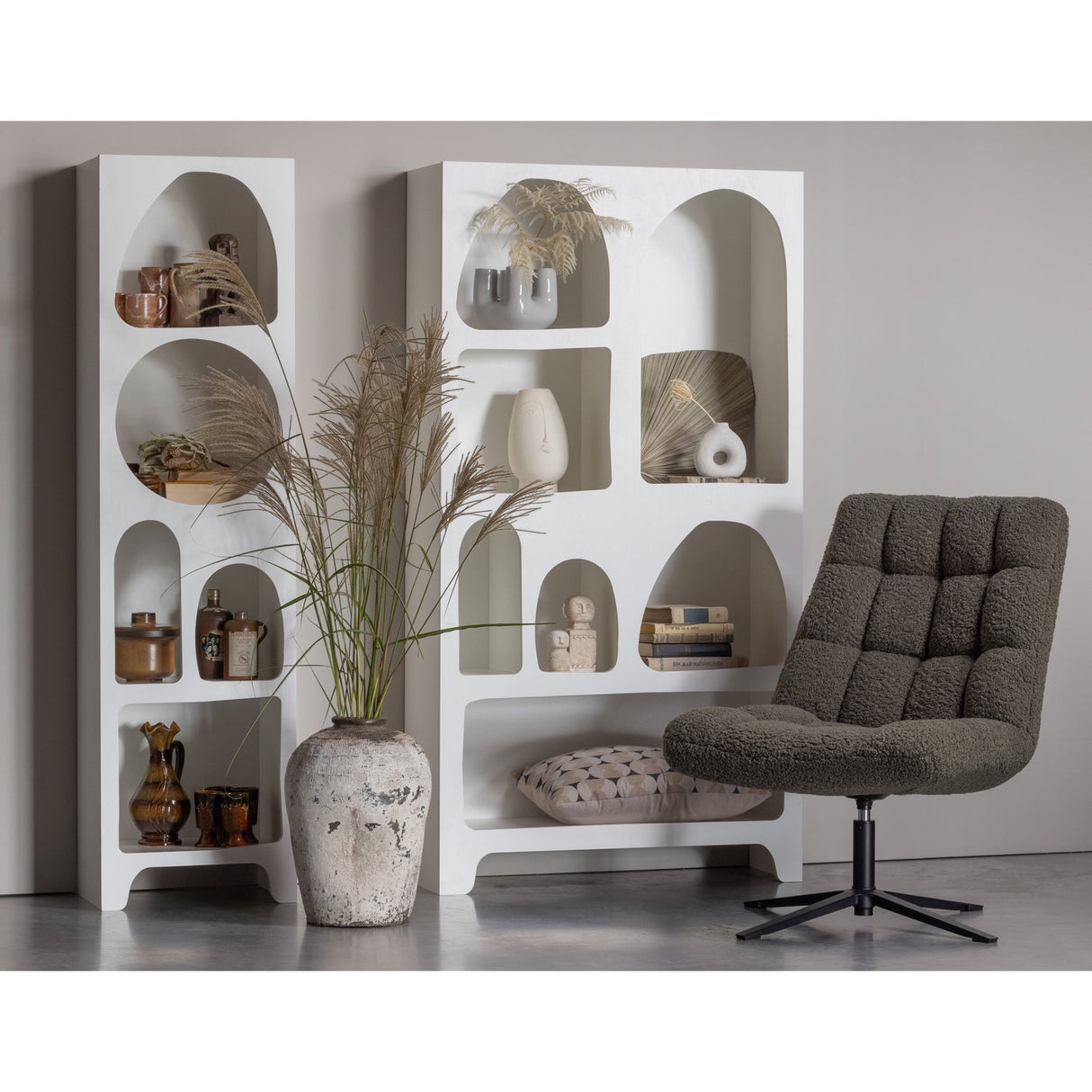 Job Draaifauteuil Teddy Groen van WOOOD – Luxe comfort op maat van PureWonen. Vraag naar de beste prijs.