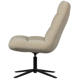 Job Draaifauteuil Boucle Zand van WOOOD – Luxe comfort op maat van PureWonen. Vraag naar de beste prijs.