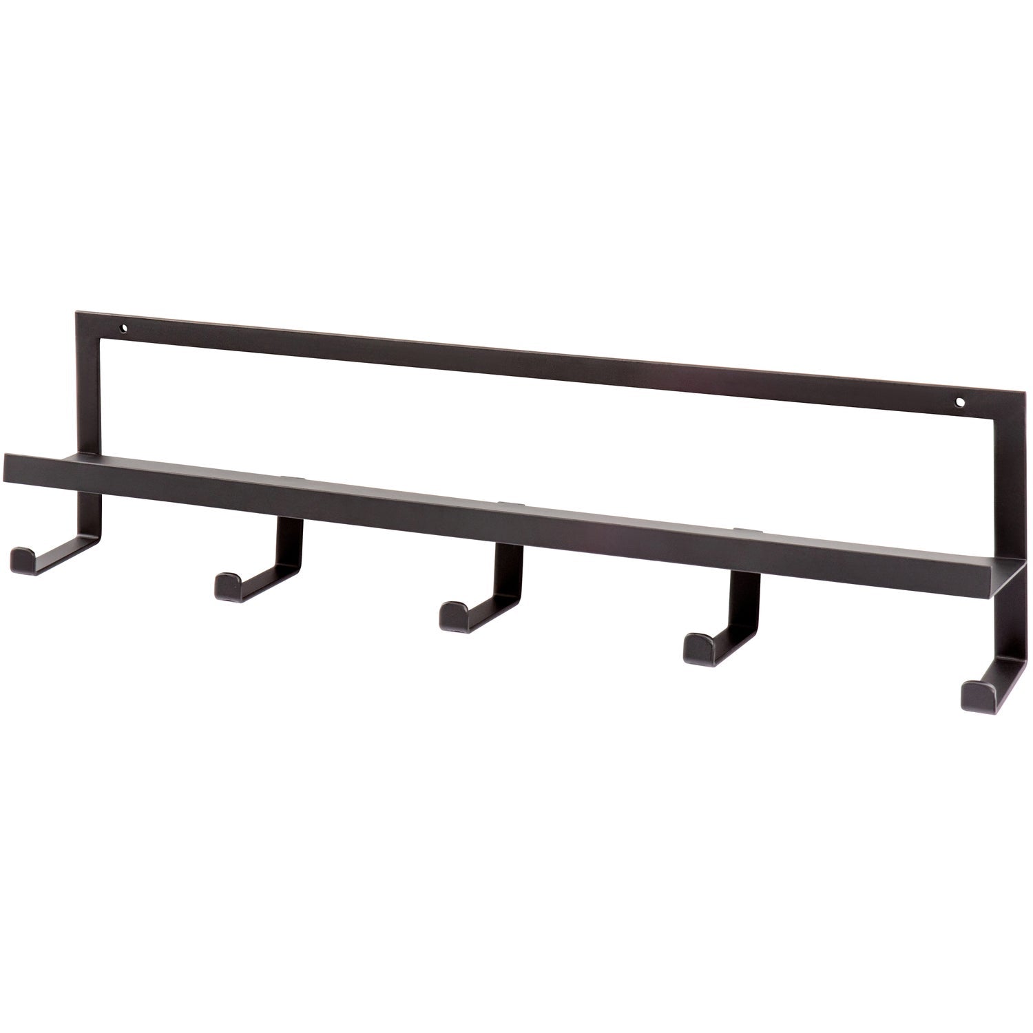 Quinn Kapstok 5 Haken Metaal Zwart van WOOOD – Luxe comfort op maat van PureWonen. Vraag naar de beste prijs.