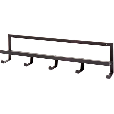 Quinn Kapstok 5 Haken Metaal Zwart van WOOOD – Luxe comfort op maat van PureWonen. Vraag naar de beste prijs.