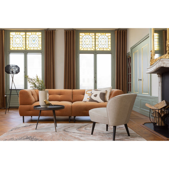 Lloyd 4 Zits Bank Gewassen Fluweel Cinnamon van WOOOD – Luxe comfort op maat van PureWonen. Vraag naar de beste prijs.