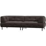 Lloyd 4 Zits Bank Gewassen Fluweel Cast Iron van WOOOD – Luxe comfort op maat van PureWonen. Vraag naar de beste prijs.