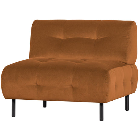 Lloyd Fauteuil Gewassen Fluweel Cinnamon van WOOOD – Luxe comfort op maat van PureWonen. Vraag naar de beste prijs.