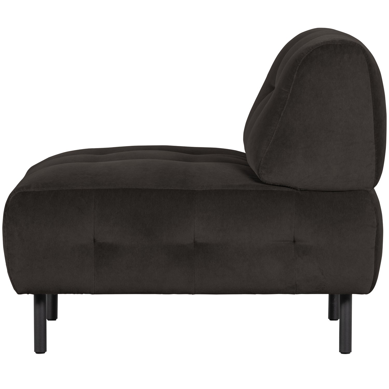 Lloyd Fauteuil Gewassen Fluweel Cast Iron van WOOOD – Luxe comfort op maat van PureWonen. Vraag naar de beste prijs.