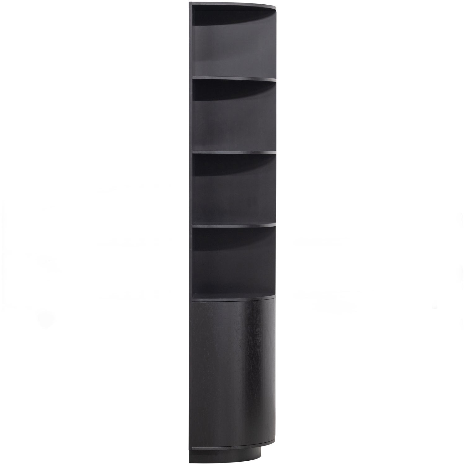 Finca Opbergkast Rond Links 78 Cm Grenen Diepzwart [Fsc] van WOOOD – Luxe comfort op maat van PureWonen. Vraag naar de beste prijs.