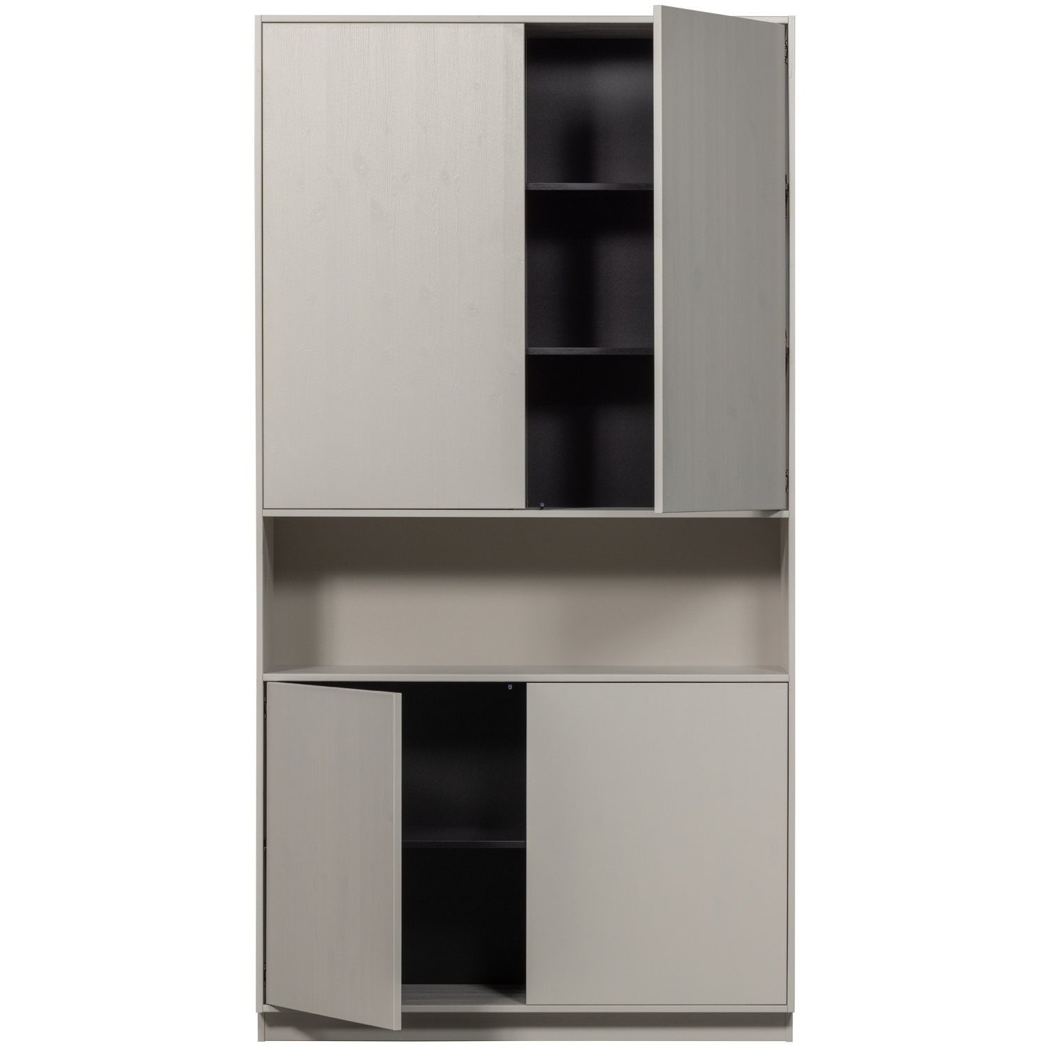 Finca Opbergkast 110 Cm Grenen Mist [Fsc] van WOOOD – Luxe comfort op maat van PureWonen. Vraag naar de beste prijs.