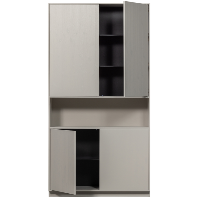 Finca Opbergkast 110 Cm Grenen Mist [Fsc] van WOOOD – Luxe comfort op maat van PureWonen. Vraag naar de beste prijs.