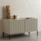 New Gravure Tv Meubel 100 Cm Grenen Dust [Fsc]