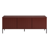 New Gravure Tv Meubel 150 Cm Grenen Bordeauxrood [Fsc]