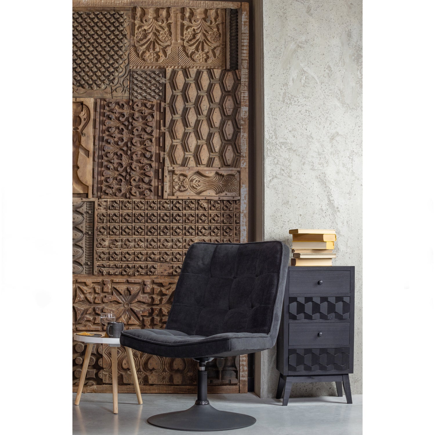 Sasha Bijzettafel Hout O41 Cm van WOOOD – Luxe comfort op maat van PureWonen. Vraag naar de beste prijs.