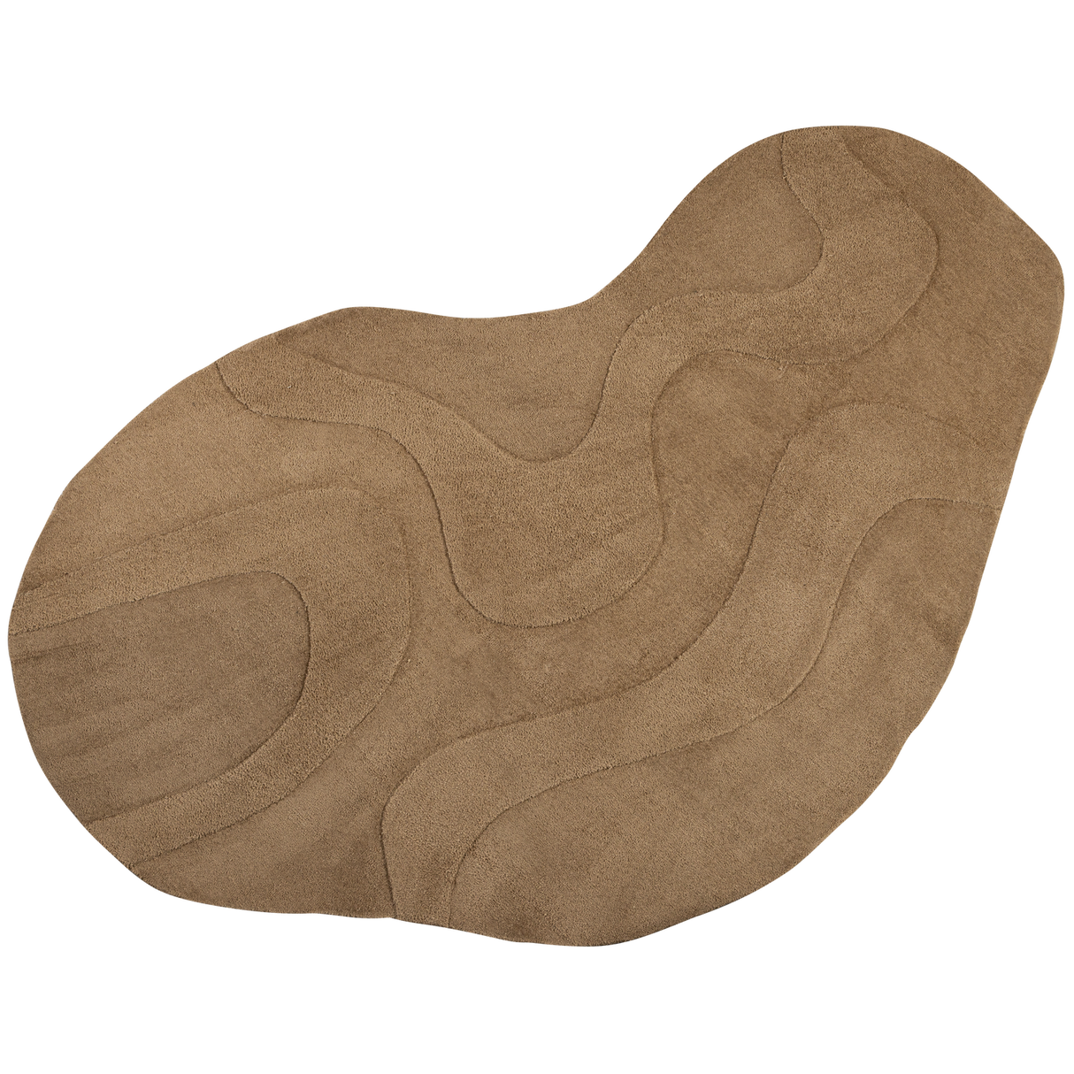 Alya Vloerkleed Organisch Pale Brown 170x240 Cm van WOOOD – Luxe comfort op maat van PureWonen. Vraag naar de beste prijs.