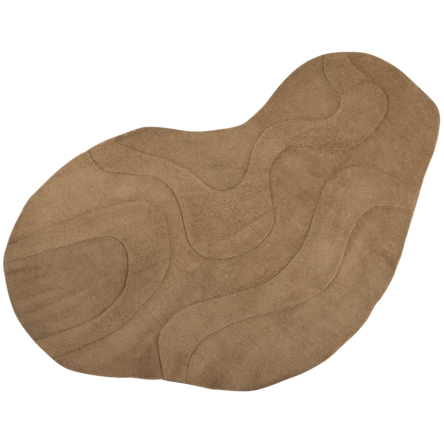 Alya Vloerkleed Organisch Pale Brown 170x240 Cm van WOOOD – Luxe comfort op maat van PureWonen. Vraag naar de beste prijs.