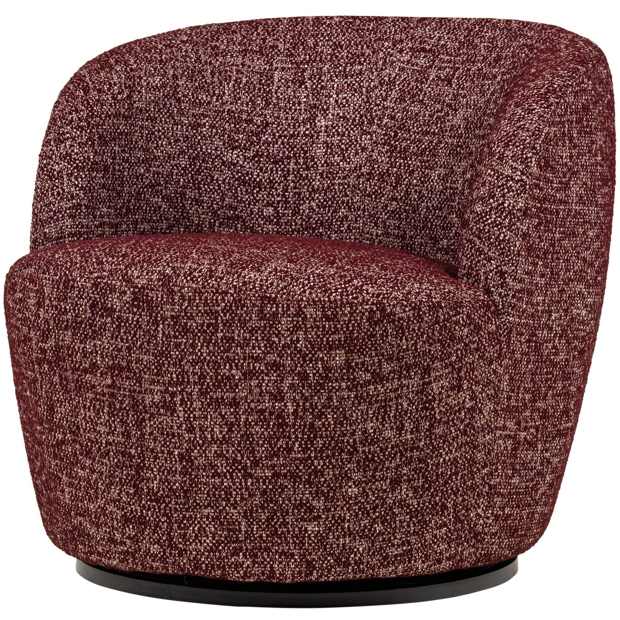 Serra Draaifauteuil Bordeauxrood Melange