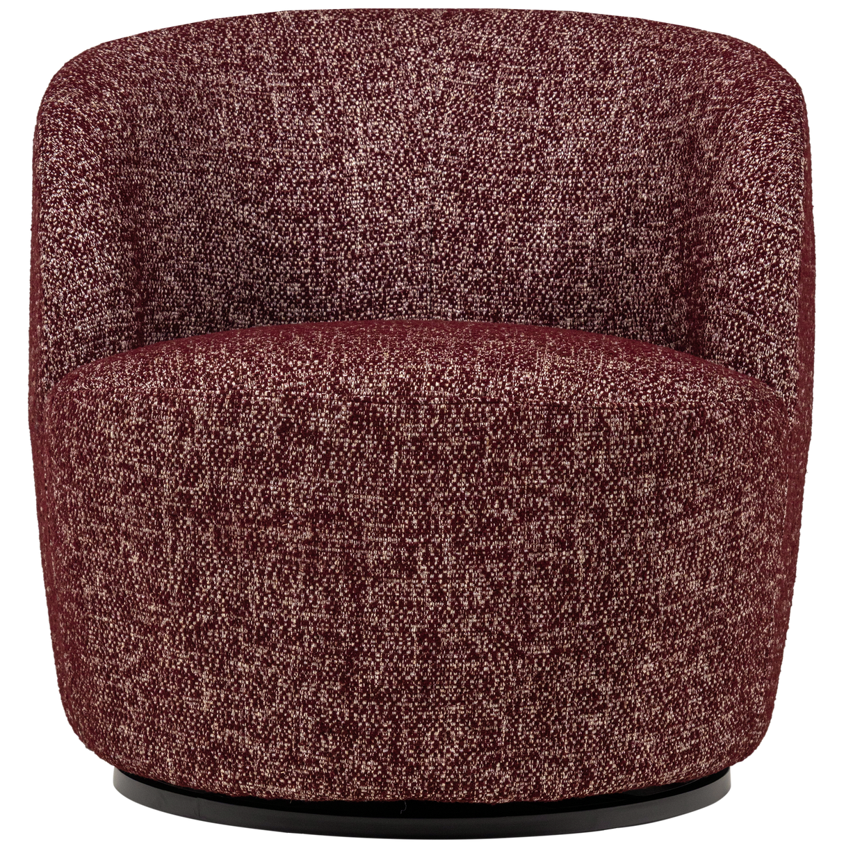 Serra Draaifauteuil Bordeauxrood Melange