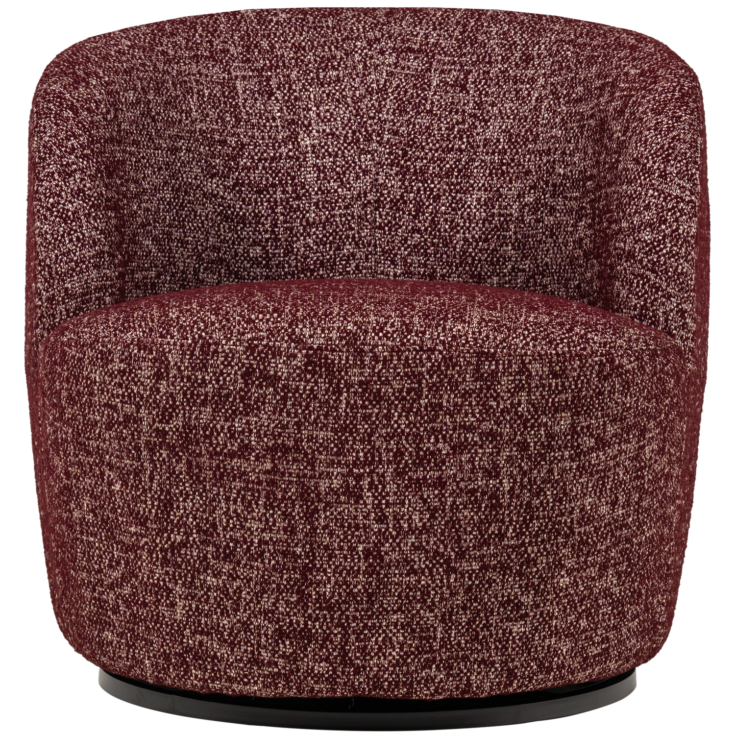 Serra Draaifauteuil Bordeauxrood Melange