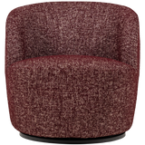 Serra Draaifauteuil Bordeauxrood Melange